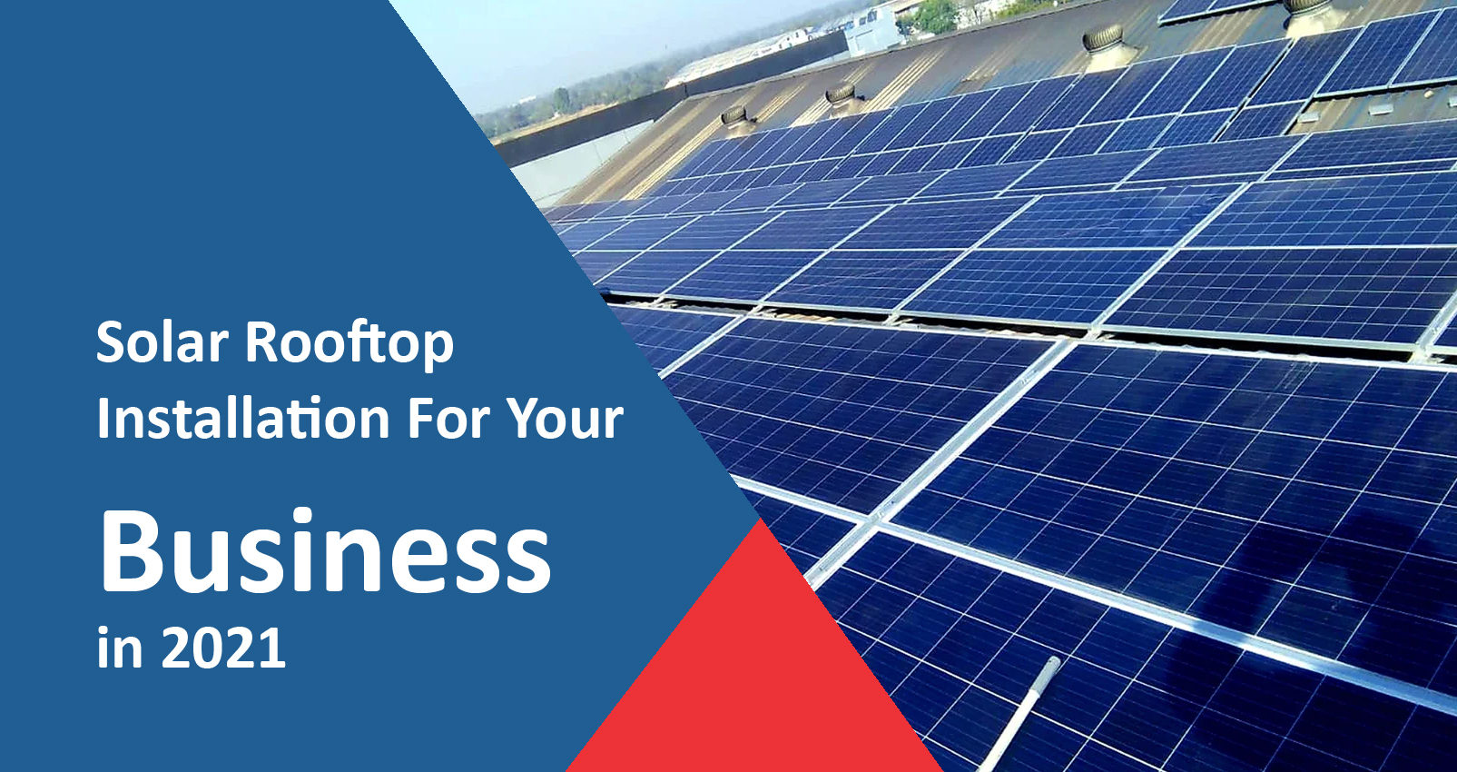 Rooftop Solar Panel for Industry